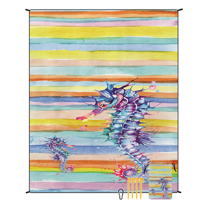 Geometric Print Tapestry Bowlift