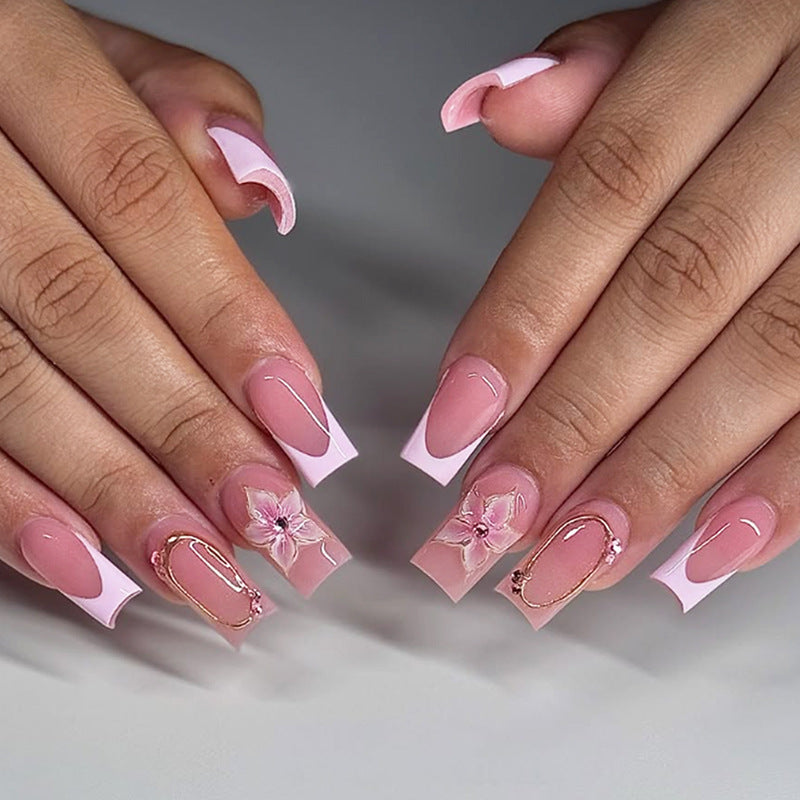 Elegant Decorative Press-On Nail Collection Bowlift 1788495683