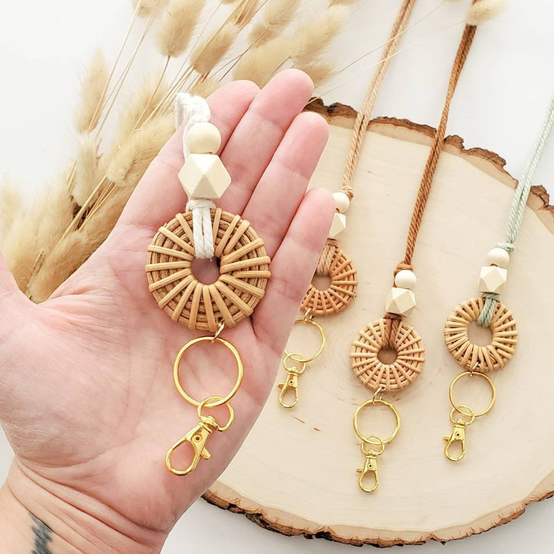 Macrame Keychain Holder Bowlift