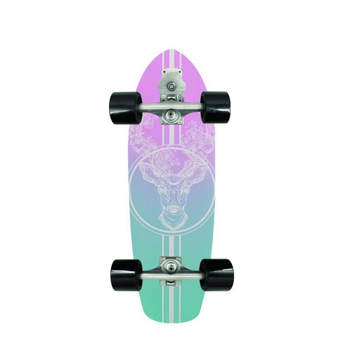 Retro-Inspired Mini Cruiser Skateboard Bowlift