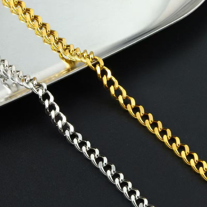 Chic Golden Chain Bracelet Set Bowlift