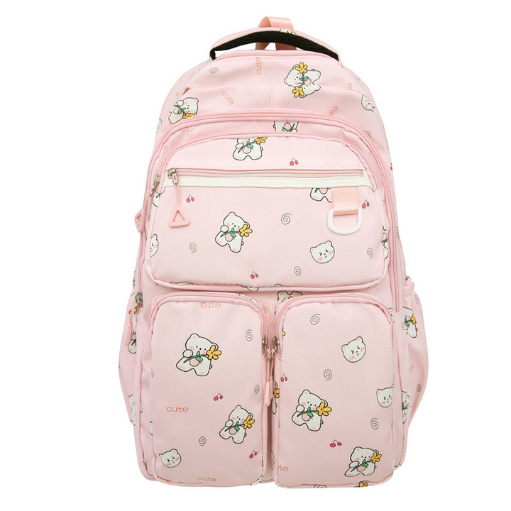 Plush backpack with playful animal motif Bowlift