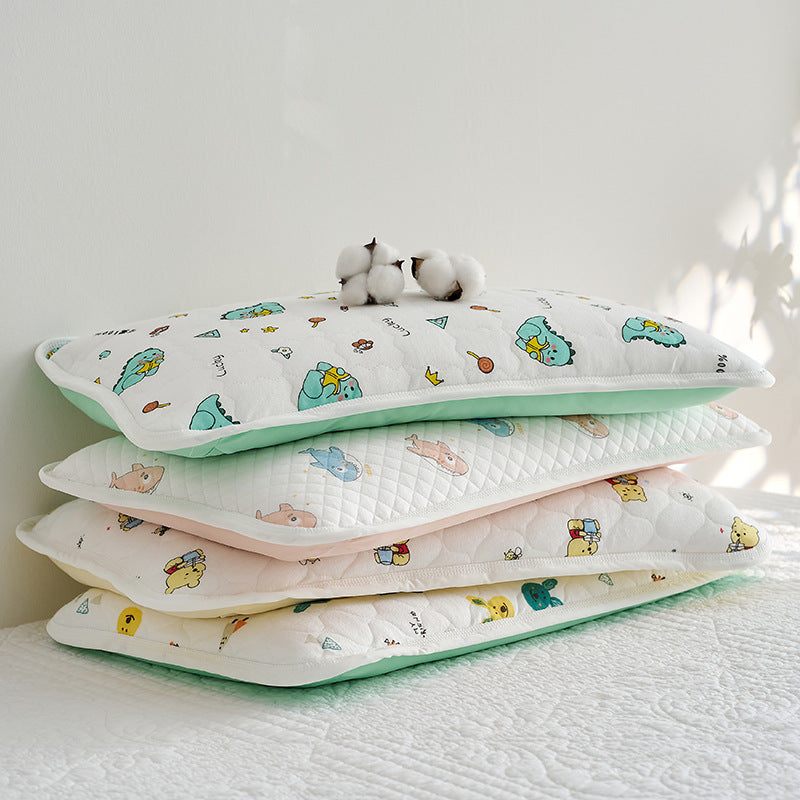 Children's Neck Pillow with Hypoallergenic Cover Bowlift