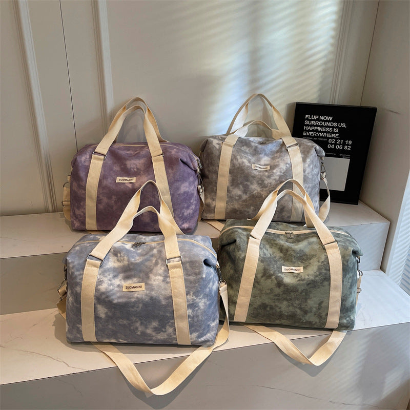 Multifunctional Travel Bag with Adjustable Shoulder Strap Bowlift