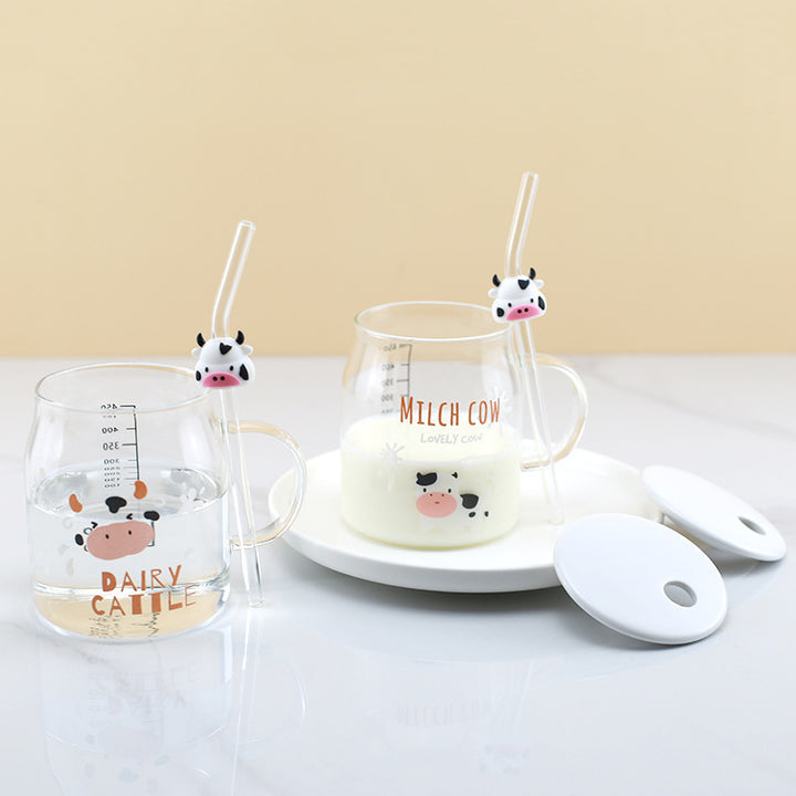 Women's funny and creative drinking cup with animal lid Bowlift