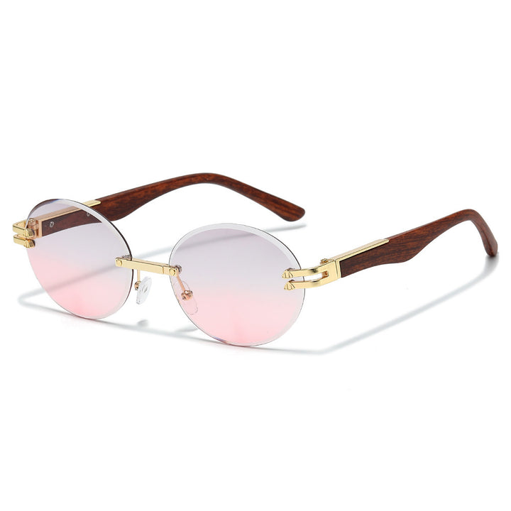 Stylish Round Frame Sunglasses Bowlift