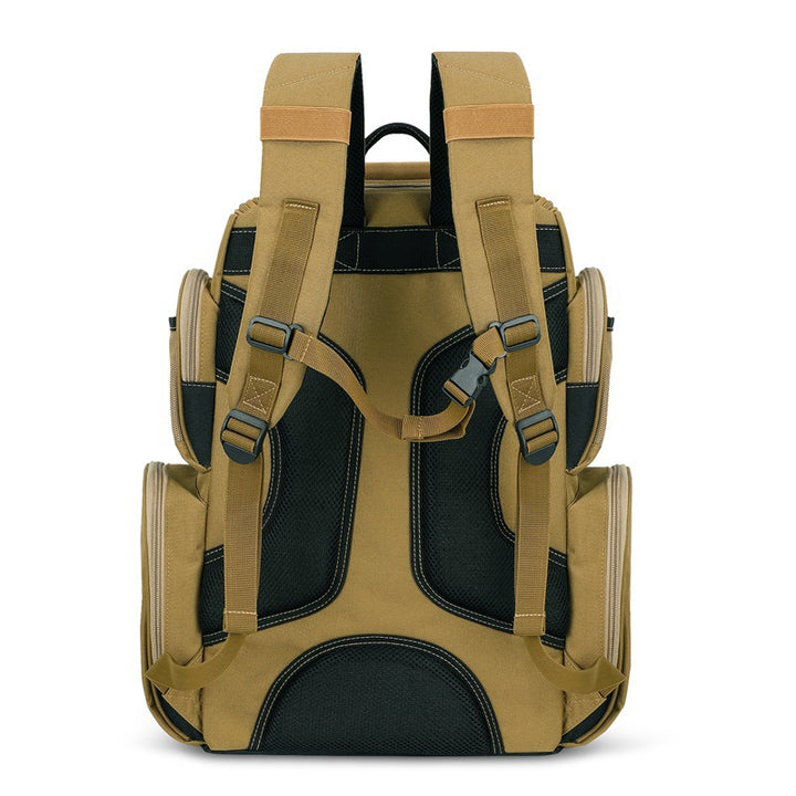 Multi-Compartment Fishing Tackle Backpack Bowlift