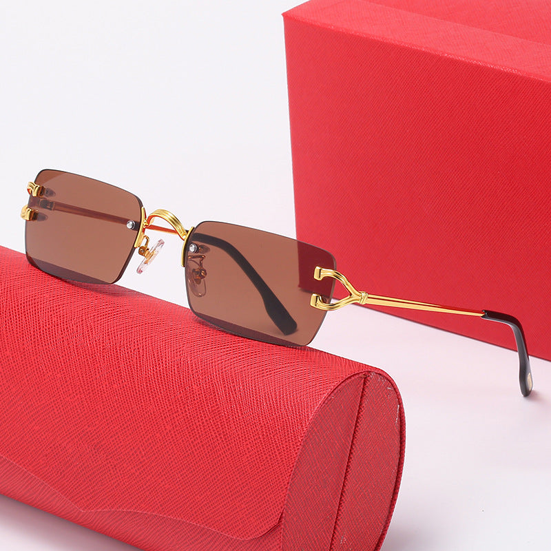 Women's fashionable correction glasses with elegant metal frame and comfortable nose pads Bowlift