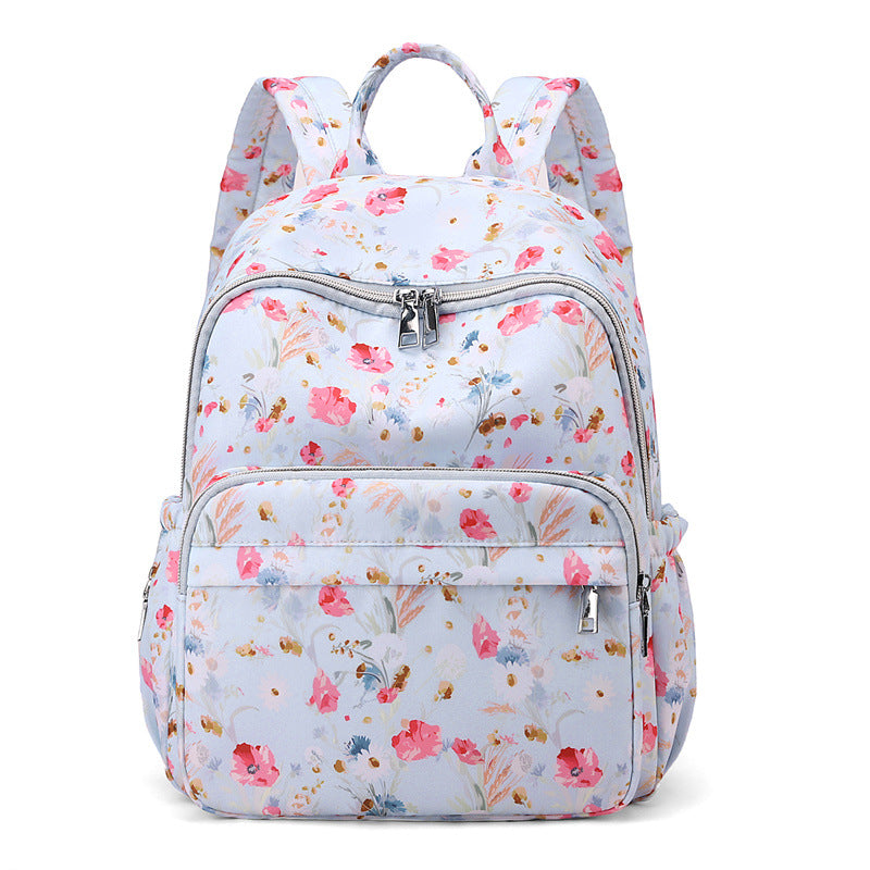 Playful Graphic Print Backpack Bowlift