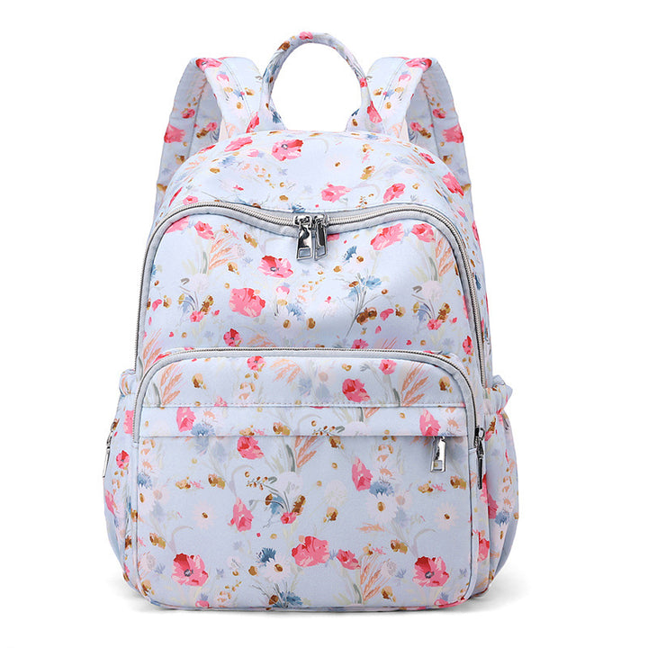 Playful Graphic Print Backpack Bowlift