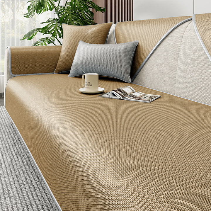 Soft Textured Sofa Protector Mat Bowlift