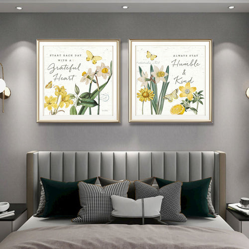 Motivational Botanical Wall Art Print
