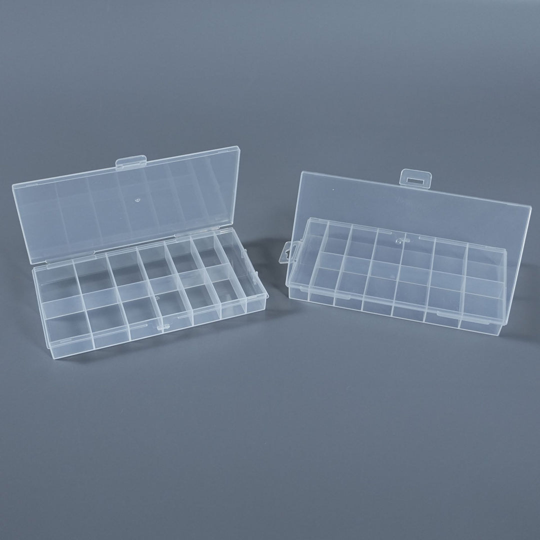 Transparent Divider Storage Box Bowlift