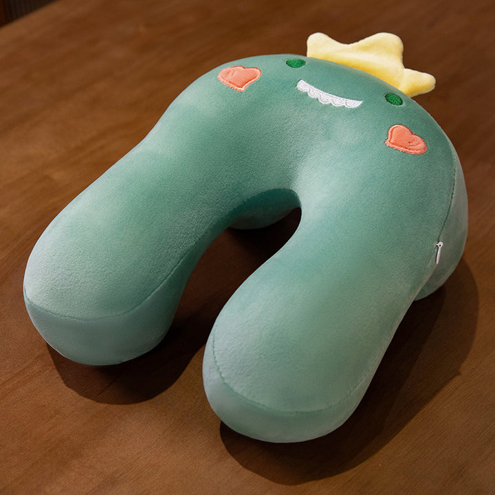 Neck support pillow with playful animal design Bowlift
