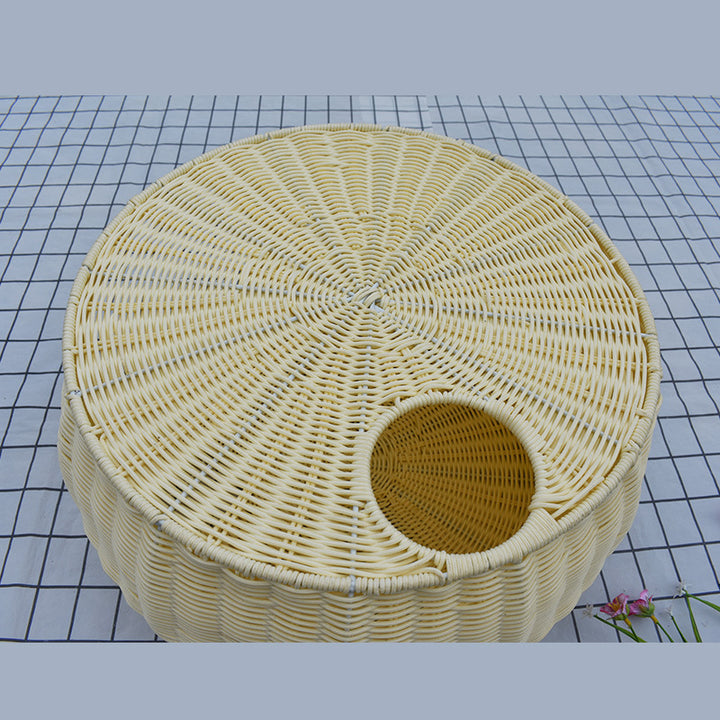 Stylish Woven Pet Furniture Bowlift