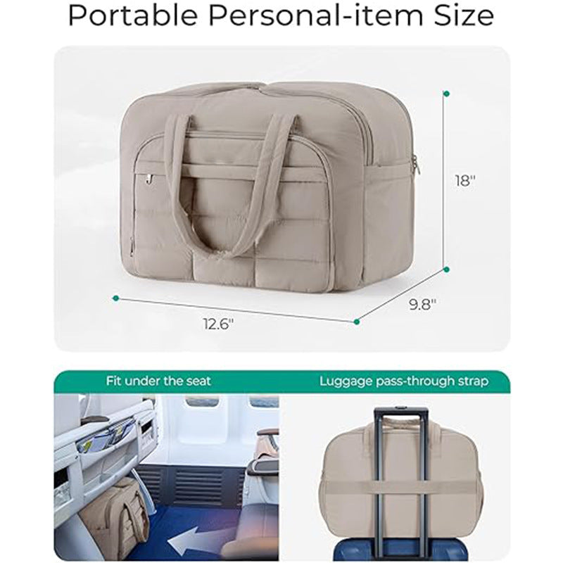 Cosmetic transport bag with multiple storage compartments Bowlift