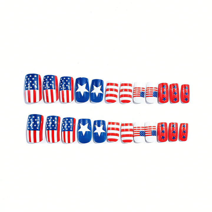 Patriotic Nail Art Set Bowlift