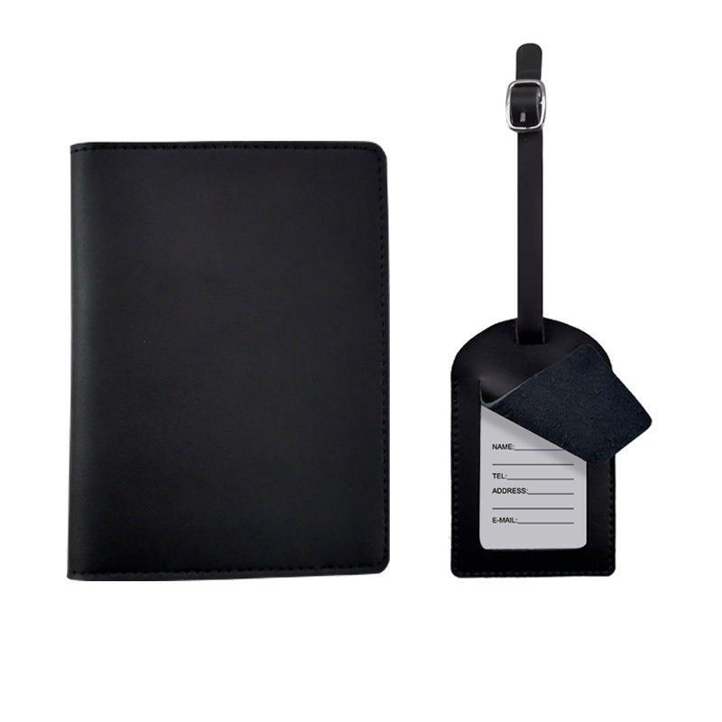 Genuine Leather Luggage Tag Bowlift