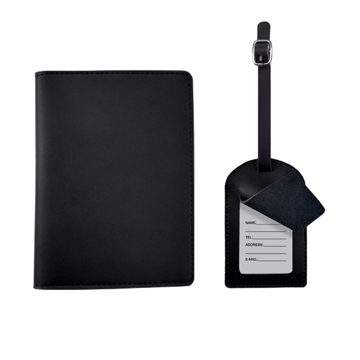 Genuine Leather Luggage Tag Bowlift