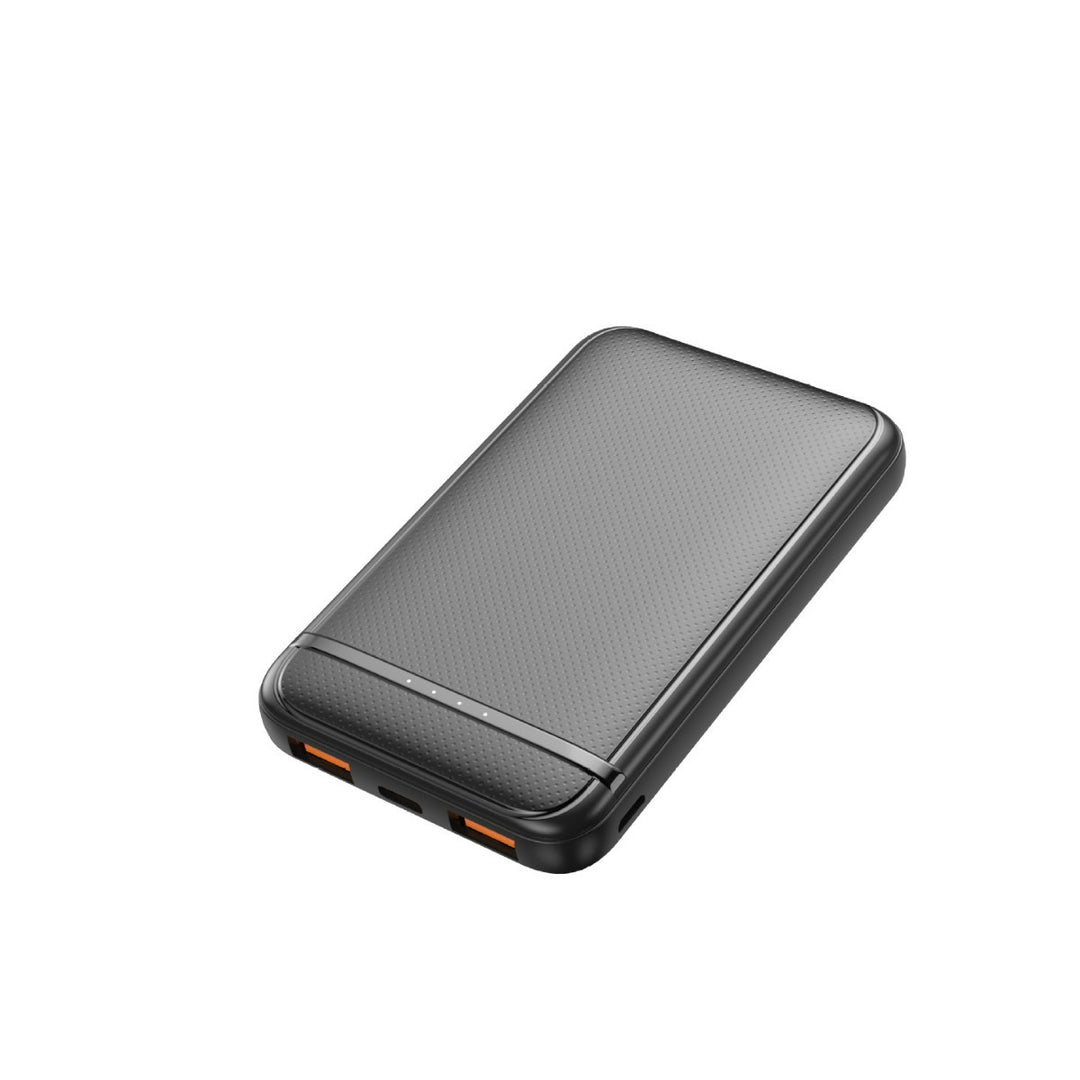 Portable power bank with elegant texture and digital charging indicator Bowlift