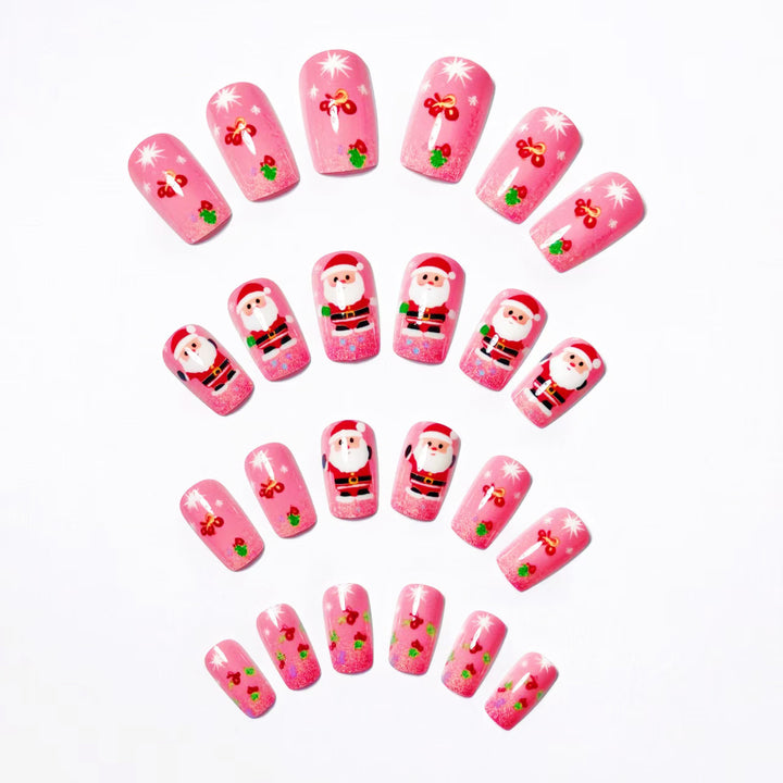 Festive Artificial Nails Bowlift