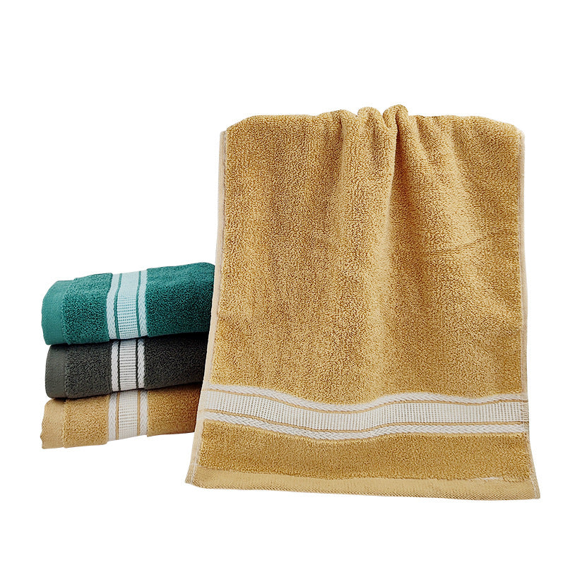 High-Quality Terry Bath Towel With Elegant Border Bowlift