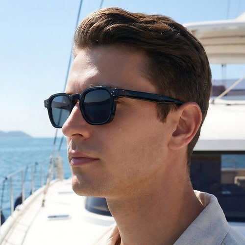 Trendy Oversized Hexagonal Sunglasses Bowlift