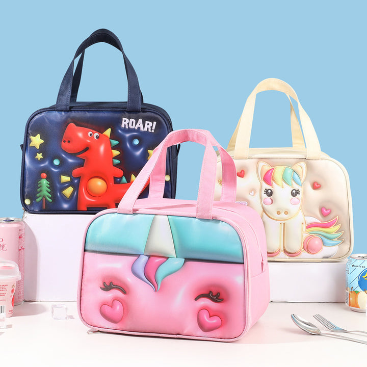 Refrigerator bag with funny penguin design Bowlift