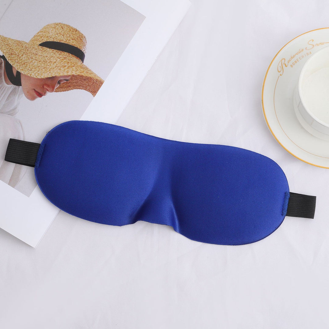 Unisex nan light-blocking travel mask with thermoformable nylon cover and wide comfort band Bowlift