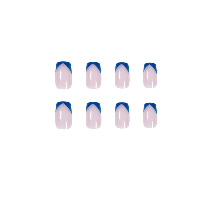 Stylish nail art with modern French tips Bowlift