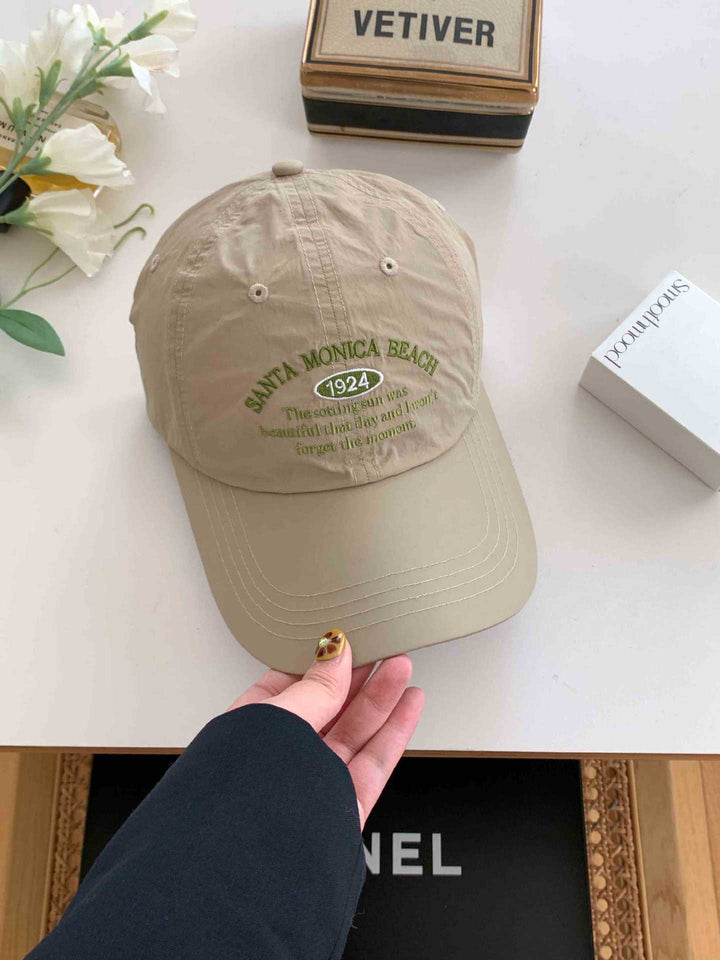 Women's Casual Embroidered Cap Bowlift