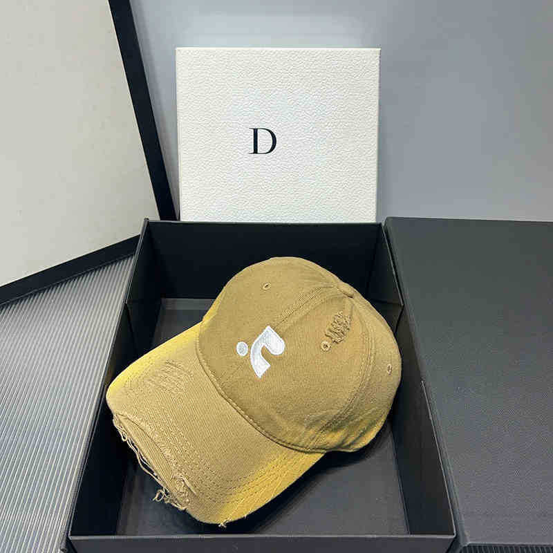 Men's Distressed Vintage Baseball Cap Bowlift