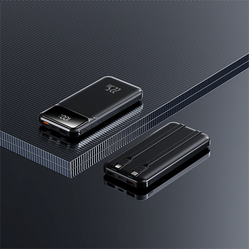 Portable power bank with intelligent charging technology and LCD display Bowlift