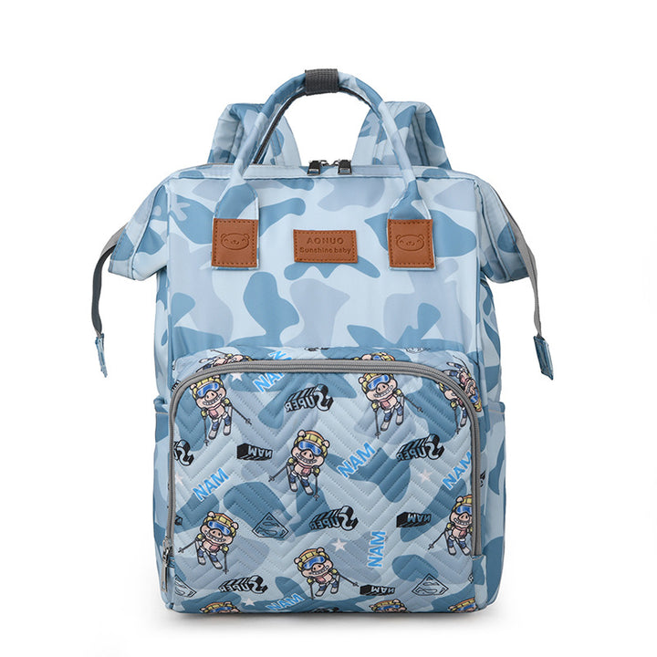 Cute Character Print Baby Backpack Bowlift