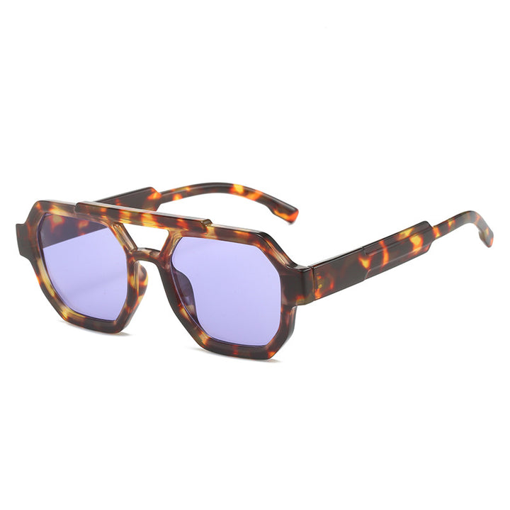 Geometric Oversized Sunglasses Bowlift