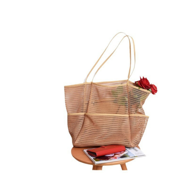 Practical Mesh Beach Bag Bowlift