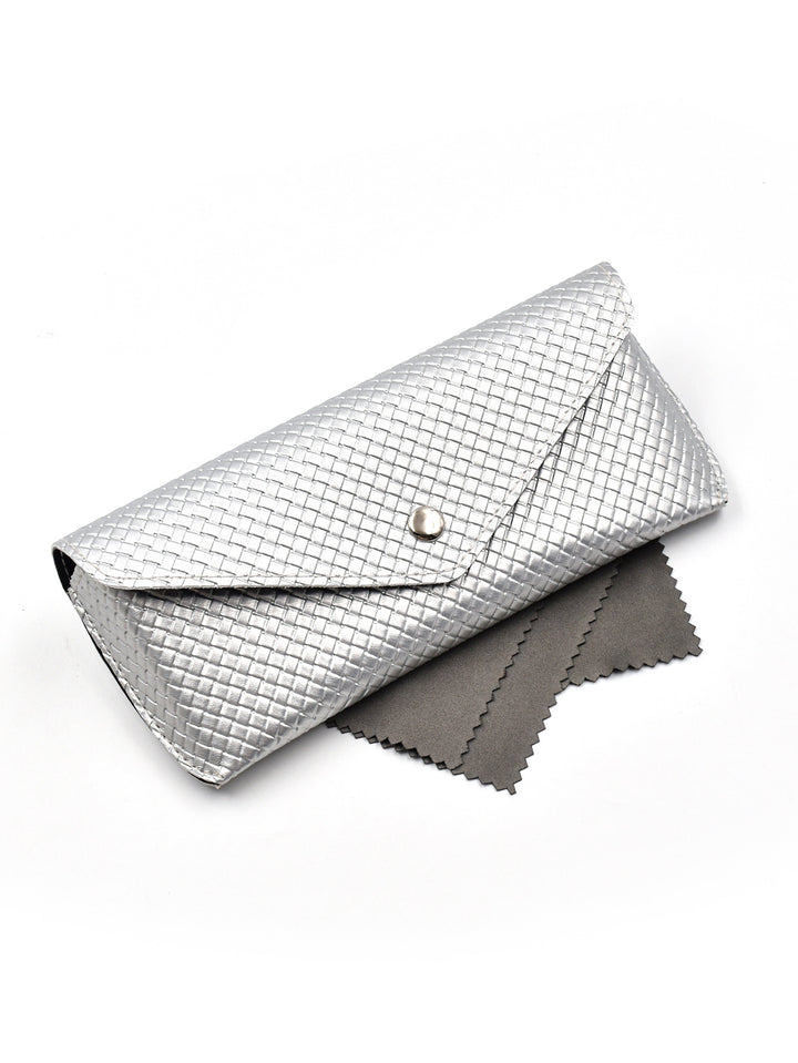 Textured Leather Eyewear Wallet Bowlift