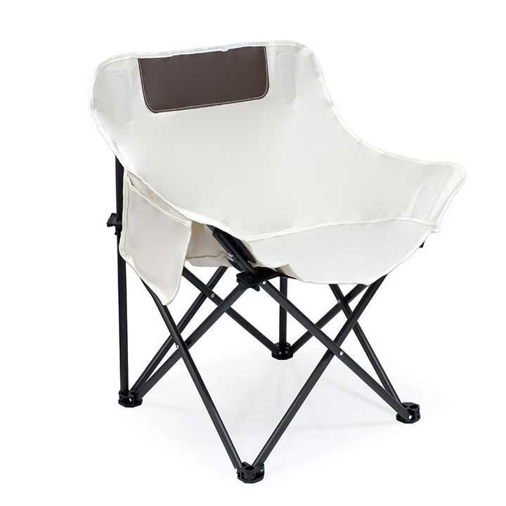 Women's folding chair with comfortable backrest and cup holder Bowlift