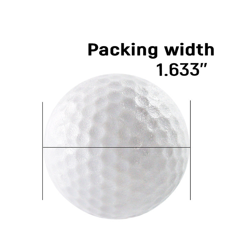 Lightweight dimpled practice golf balls for indoor outdoor training Bowlift