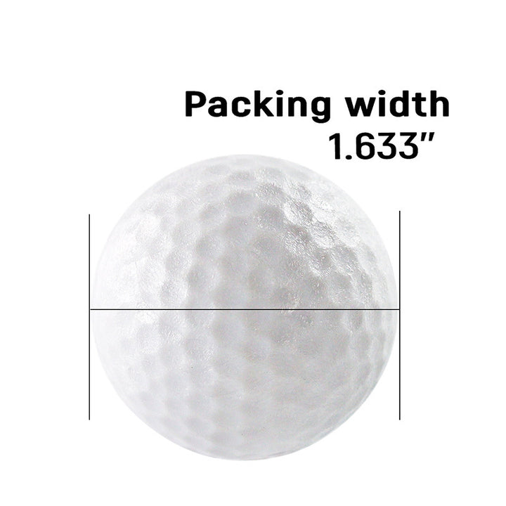 Lightweight dimpled practice golf balls for indoor outdoor training Bowlift