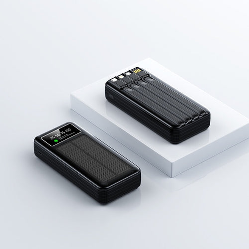 Solar Powerbank with Digital Energy Display Bowlift