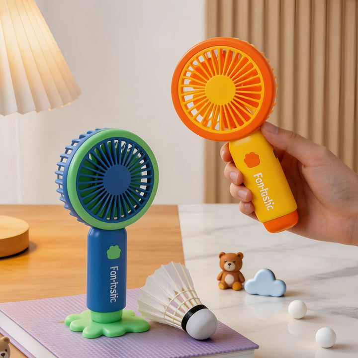 Portable Mini Fan with Flexible Stand Bowlift