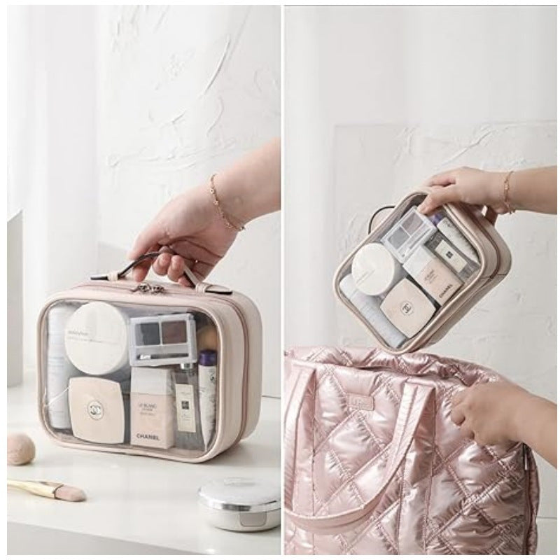 Transparent Cosmetic Organizer Bag Bowlift