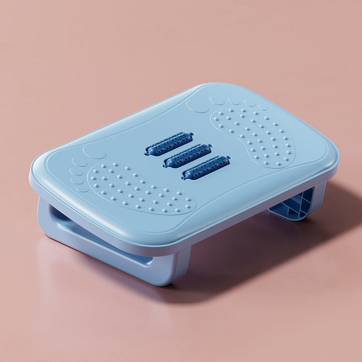 Foldable Acupressure Foot Massager and Ergonomic Footrest Bowlift