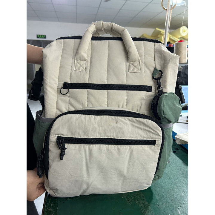 Compact Tote Bag with Elastic Lacing System Bowlift