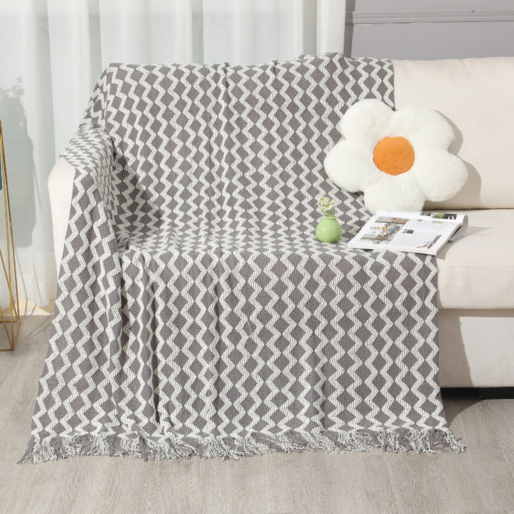 Ladies decorative throw blanket Bowlift