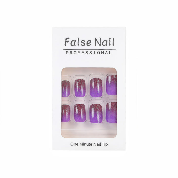 Glamorous Ombre Artificial Nails Bowlift