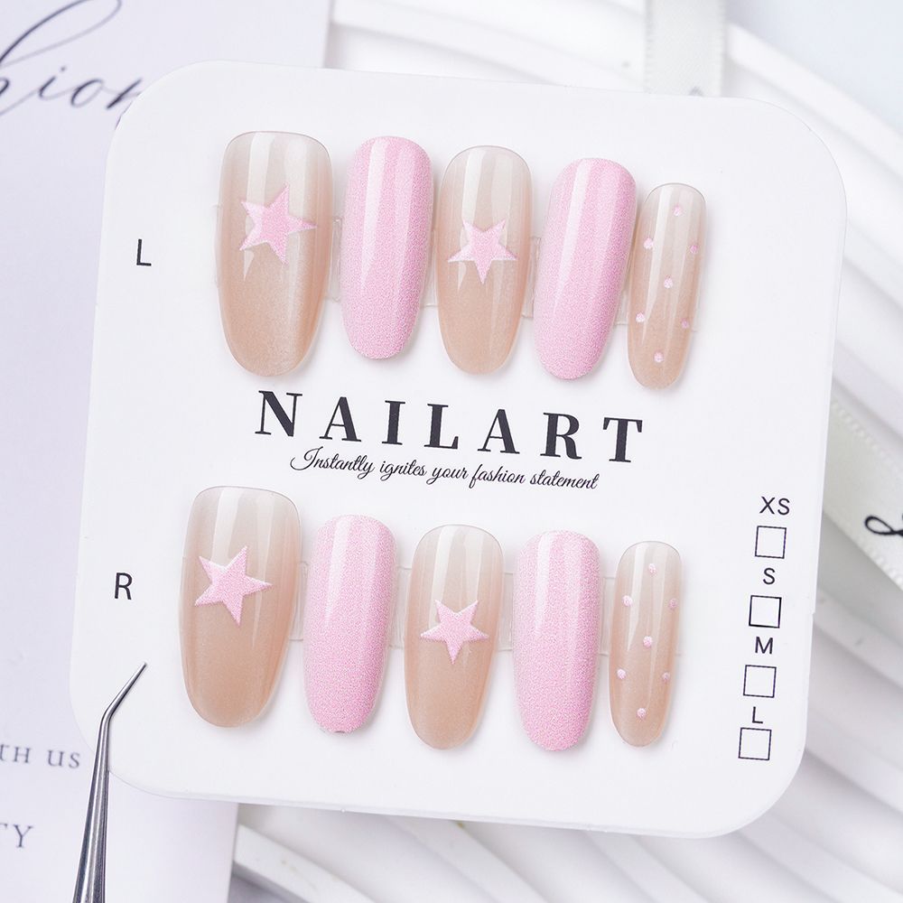 Creative Thematic Press-On Nail Set Bowlift