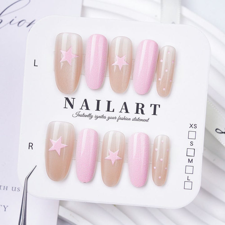 Creative Thematic Press-On Nail Set Bowlift