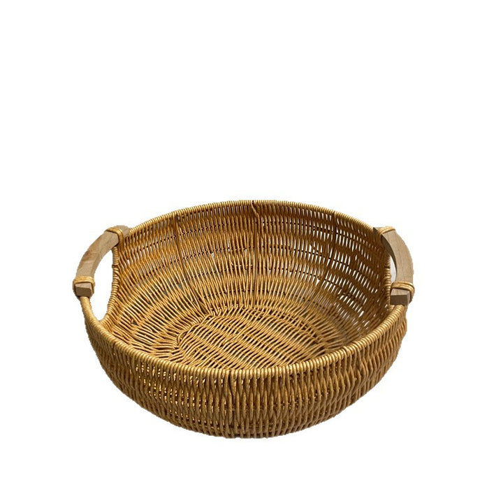 Women Round Handmade Basket Bowlift